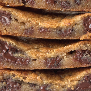 Chocolate Chip Heart Cookies